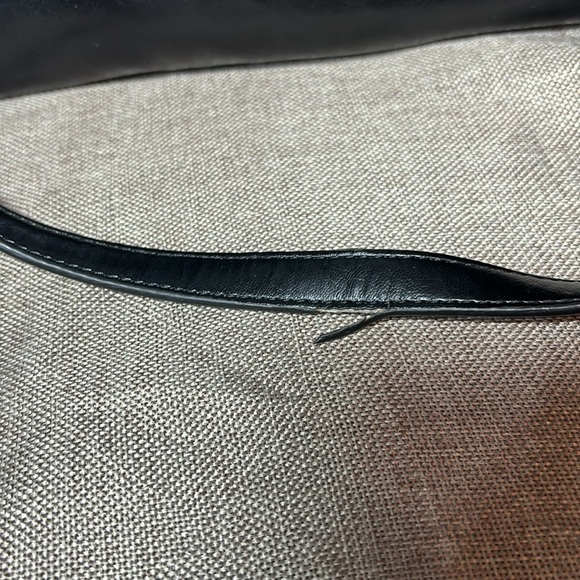 Calvin Klein Hailey Tote, Black with Black Chain - Picture 3 of 11